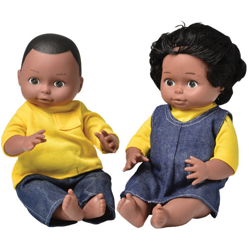 Set of Ten Ethnic Dolls