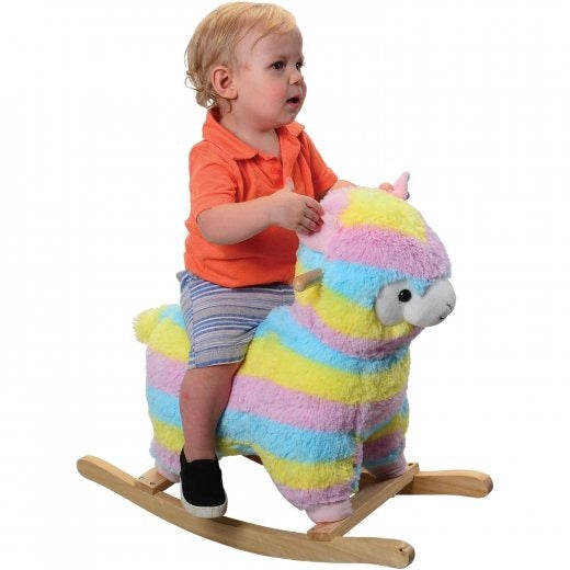 Rainbow Llama Rocker