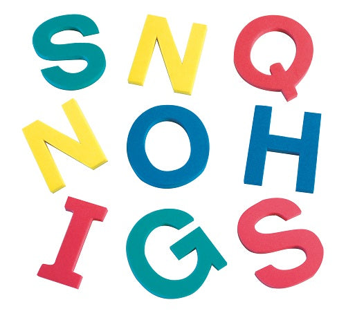 Small Uppercase Foam Letters