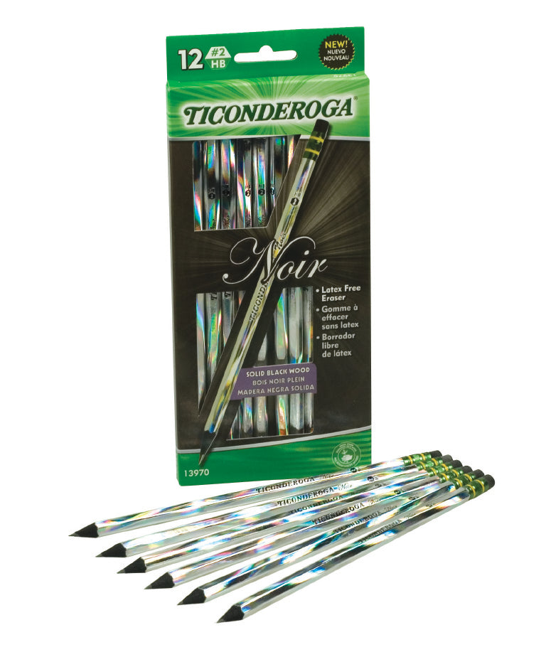 Ticonderoga® Noir Pencils 12 ct Box