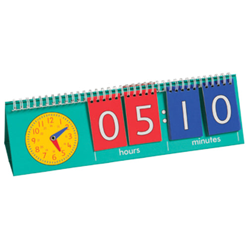 Tell Time Student Flip Chart Set of 10