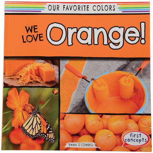 We Love Orange soft cover book