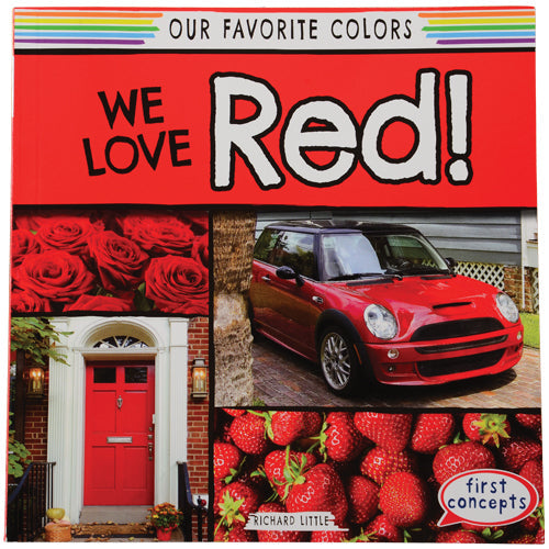We Love Red soft cover book