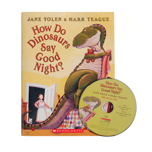 Read Along Book with CD- Dinos Say Goodnight