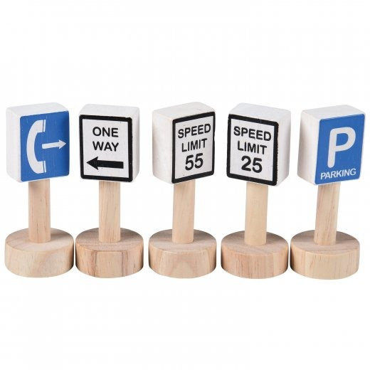 Set Of Traffic Signs & Lights 14 Pcs