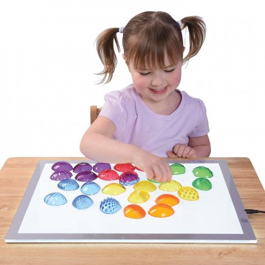 Light Table Tactile Learning