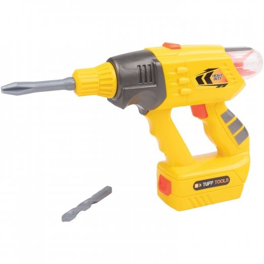 Pretend Play Drill with Interchangeable Heads