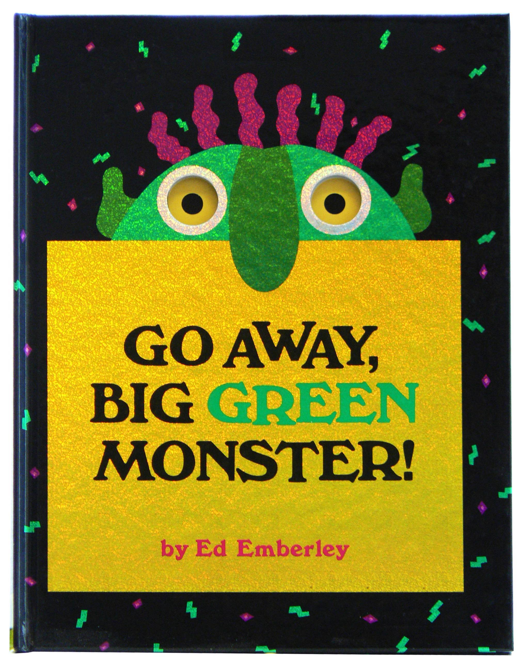 Go Away Big Green Monster Hardcover Book