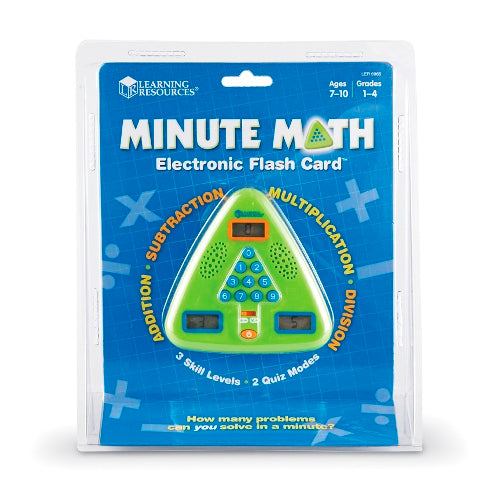 Minute Math Electronic Flash Card™