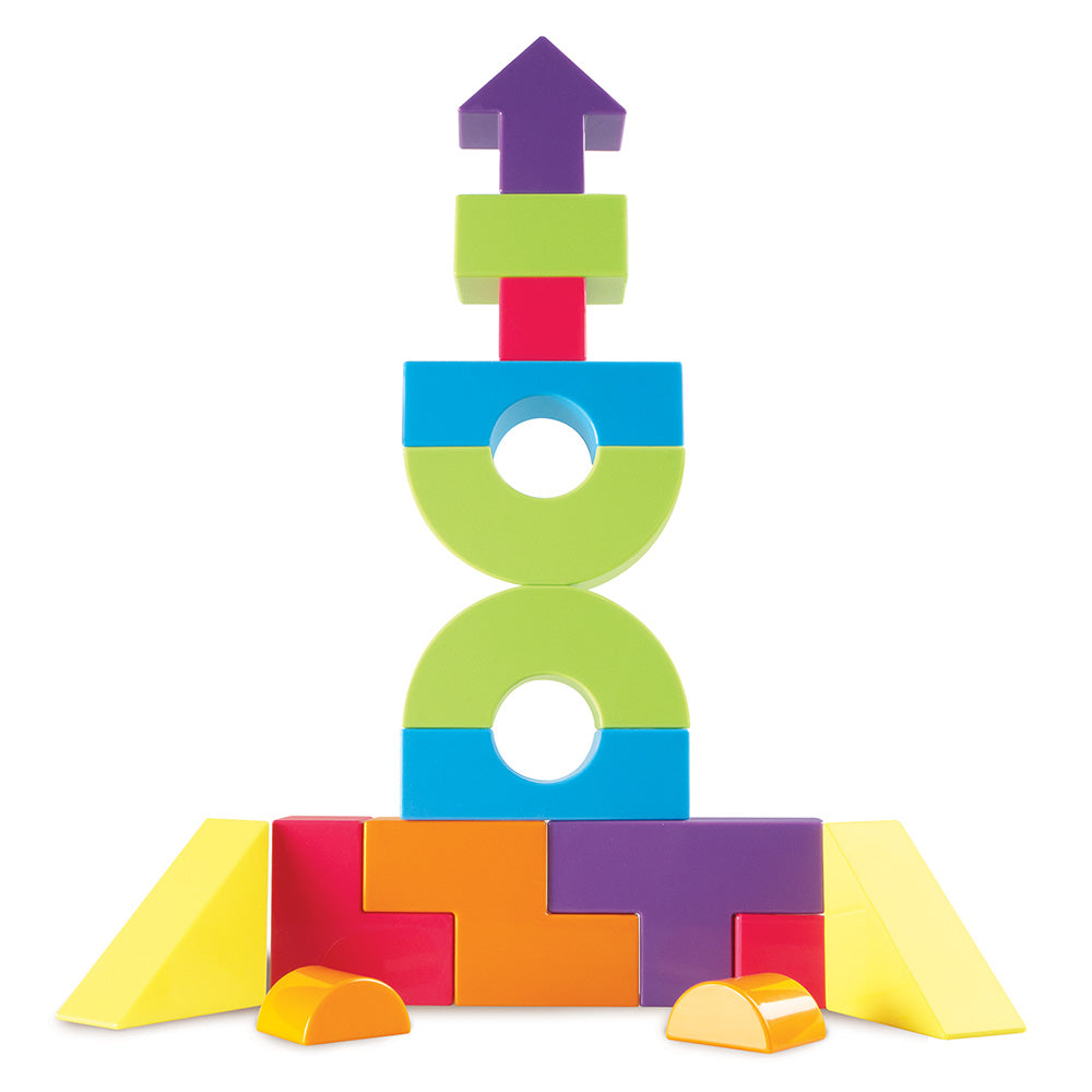 3D Building Puzzle Game for Kids – Spatial Reasoning, STEM Brain Teaser with Challenge Cards, Ages 5+