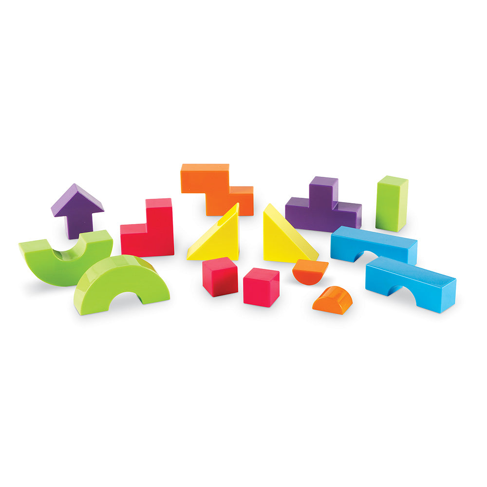 3D Building Puzzle Game for Kids – Spatial Reasoning, STEM Brain Teaser with Challenge Cards, Ages 5+