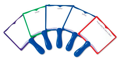 Write and Wipe Reading Comprehension Boards - set of 4