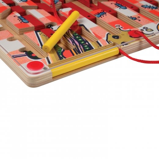 Close-up of Magnetic Wands on Picnic Crumb Game