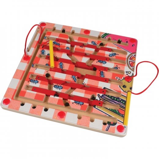 Picnic Crumb Challenge Magnetic Maze Game | Preschool Cooperative Play Toy