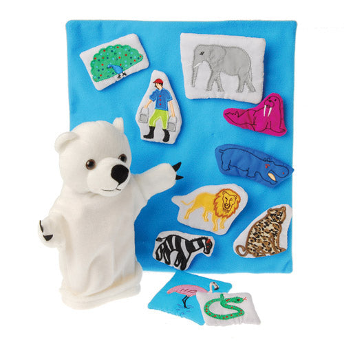 Polar Bear....What Do You Hear? Puppet & Props*