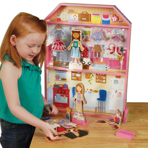 Magnetic Dress-Up House