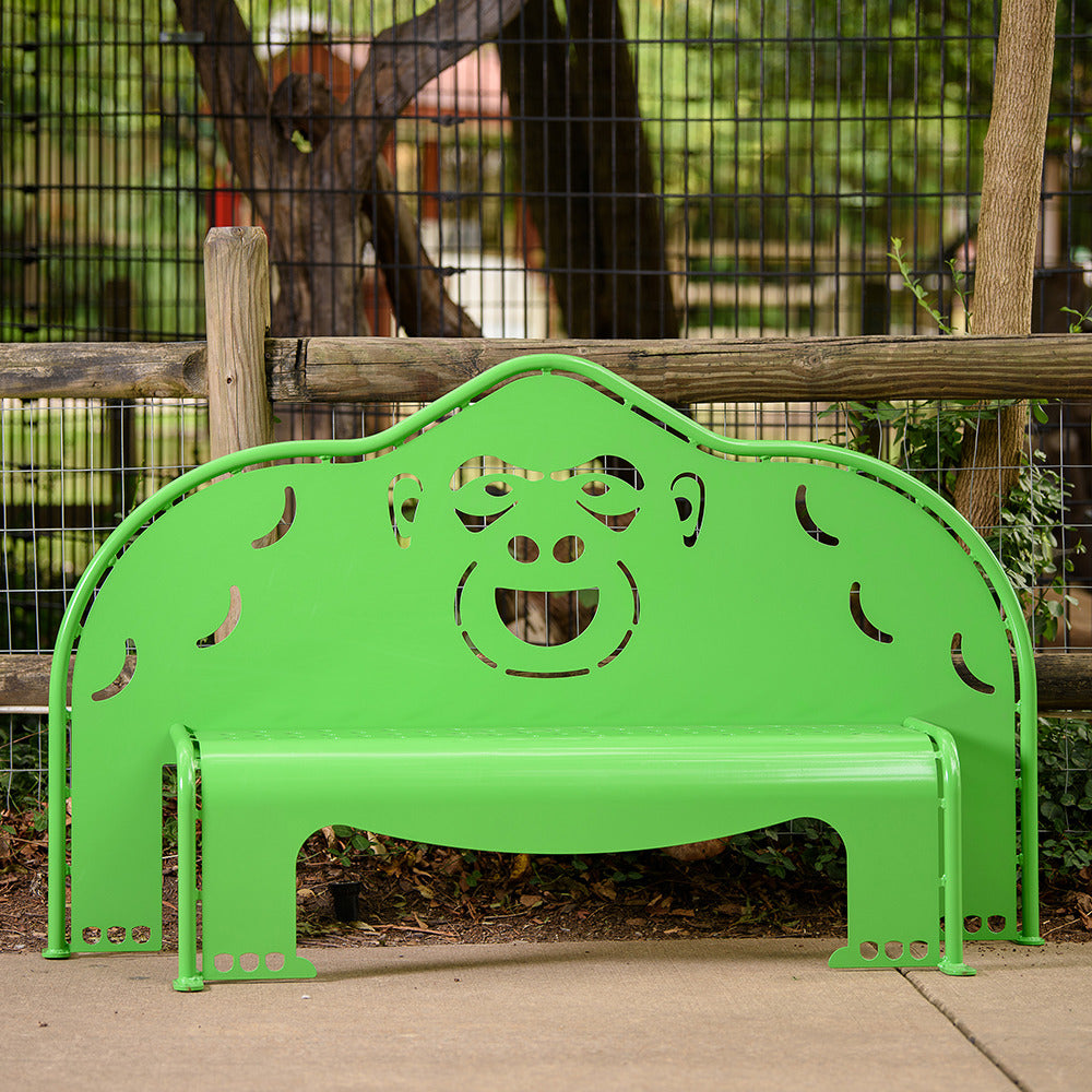 4' Gorilla Bench - Surface Mounted