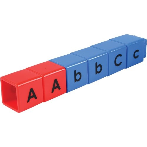 Jumbo Alphabet Unifix Cubes / 60 pcs.