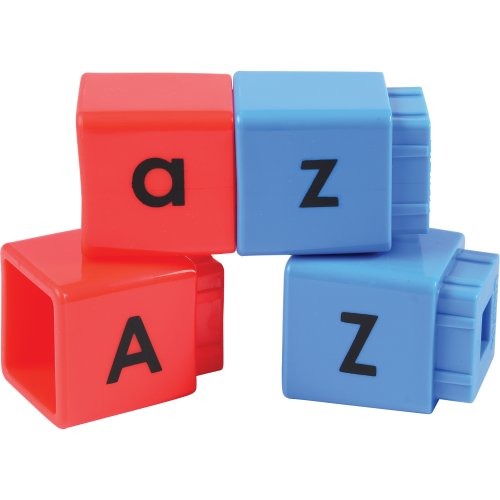 Jumbo Alphabet Unifix Cubes / 60 pcs.