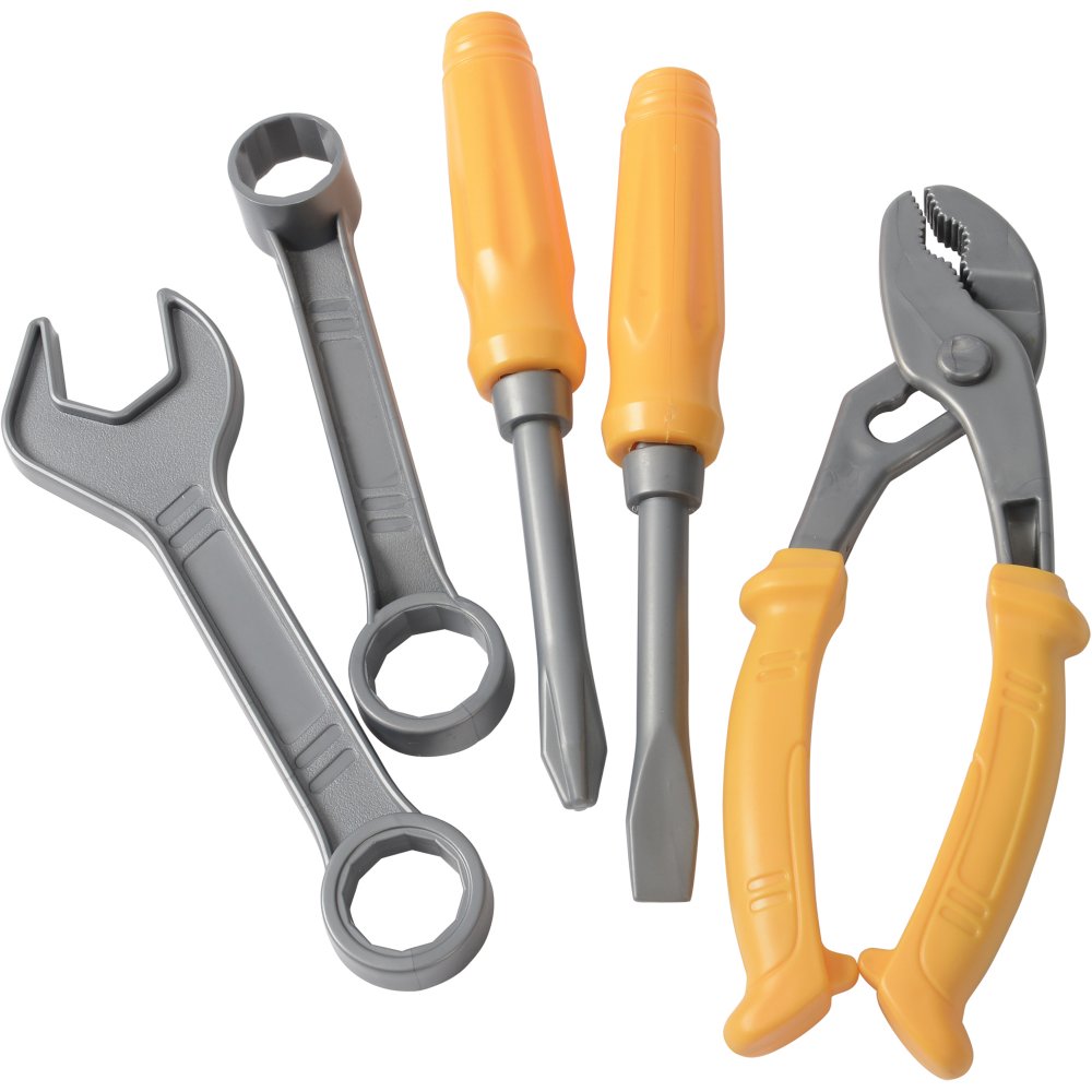 5 Piece Plastic Tool Set