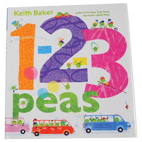 1-2-3 Peas Hardcover Book