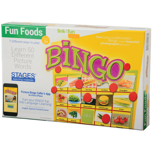 Real-Life Picture Bingo - Fun Food