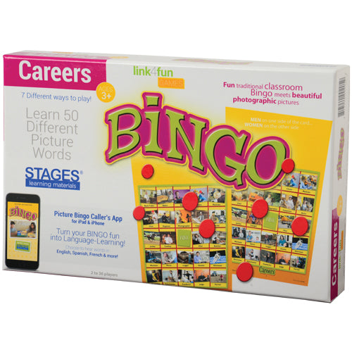 Real-Life Picture Bingo - Careers