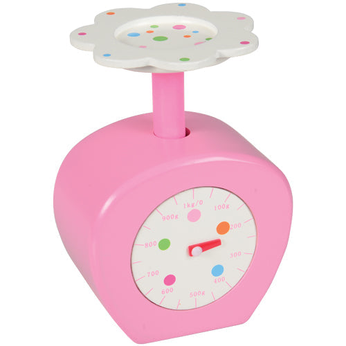 Wooden Toy Kitchen Scale
