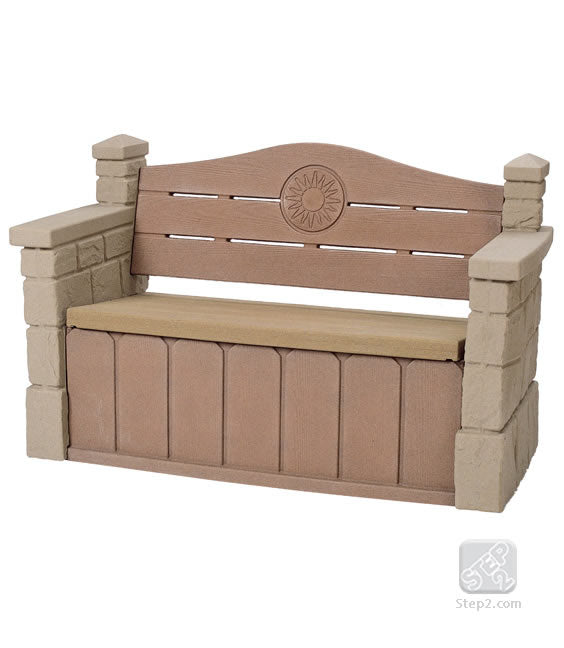 Outdoor toy storage sale bench