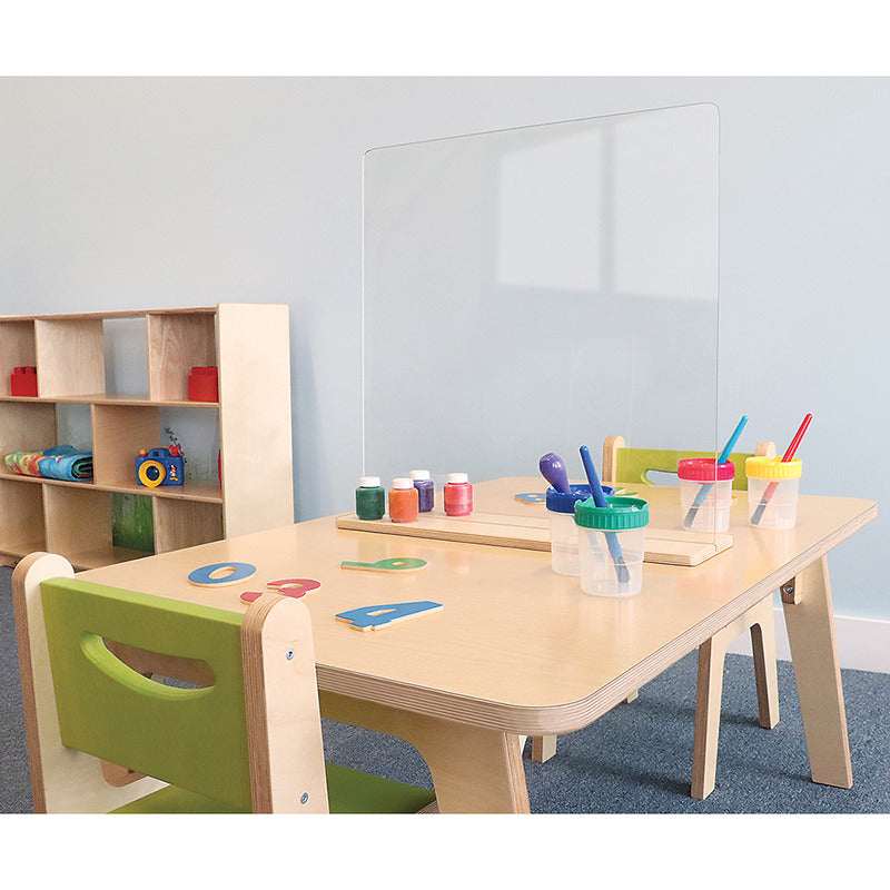 Shatterproof Clear Acrylic Panel & Partition – Painting, Safety, Easy-Clean, Indoor/Outdoor Use