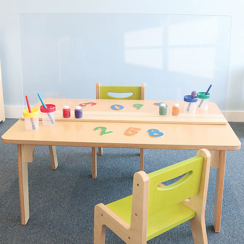 Shatterproof Clear Acrylic Panel & Partition – Painting, Safety, Easy-Clean, Indoor/Outdoor Use