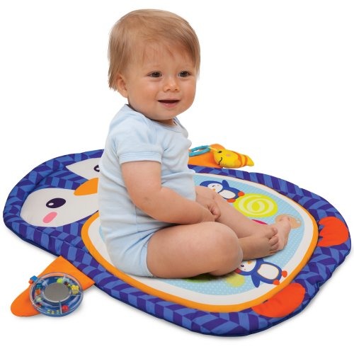 Penguin Tummy Time Playmat