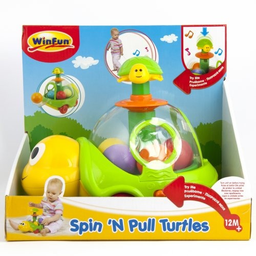 Turtle Spin & Pop Pull Along