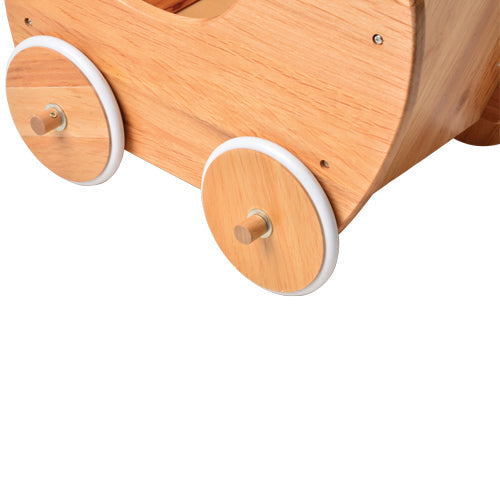 Wooden Doll Buggy