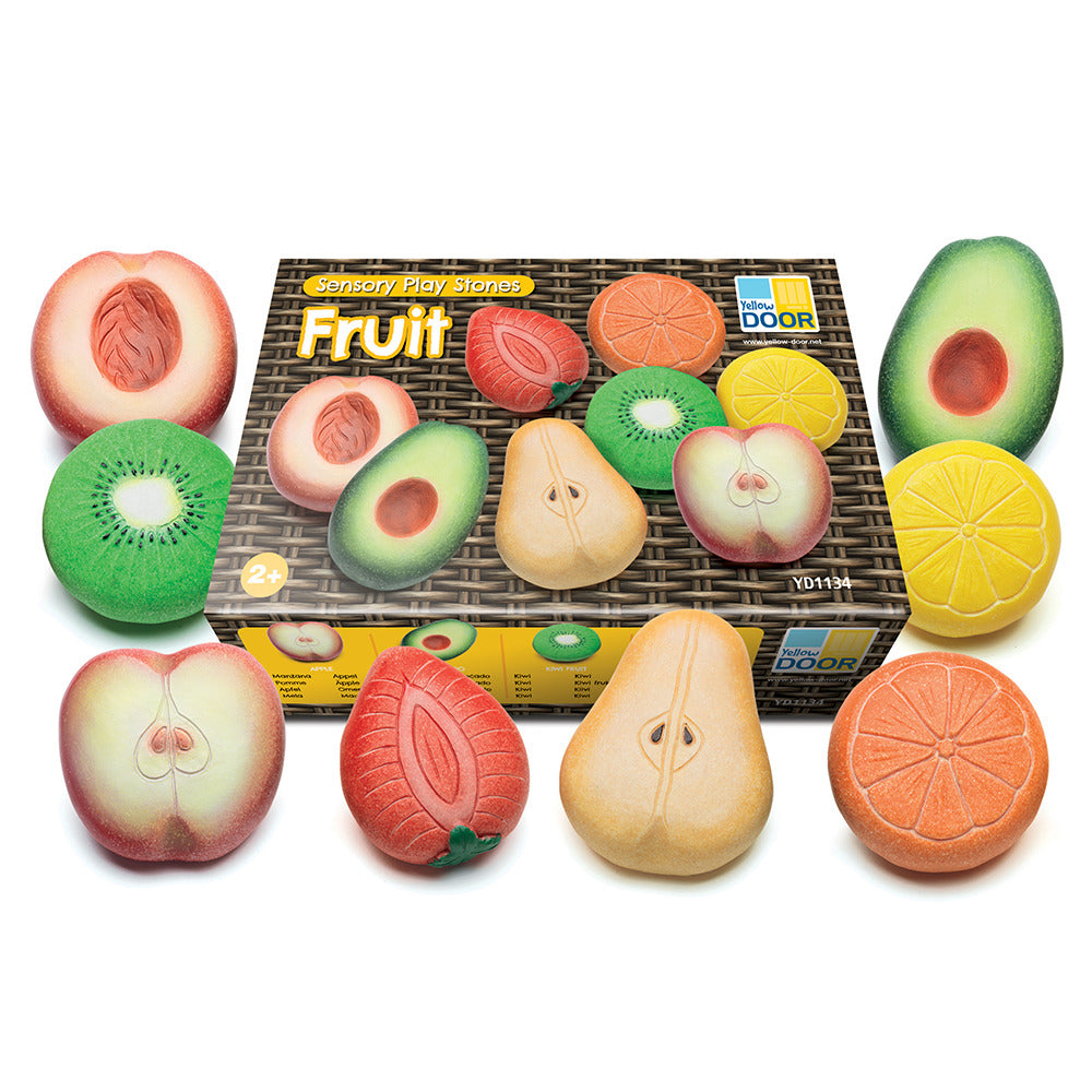 Fruit Sensory Play Stones