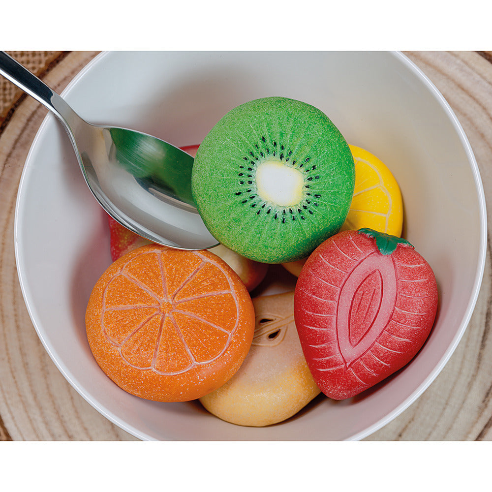 Pretend Play Kitchen Fun with Fruit Stones