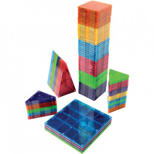 Magna-Tiles® Clear Colors 100-Piece Set