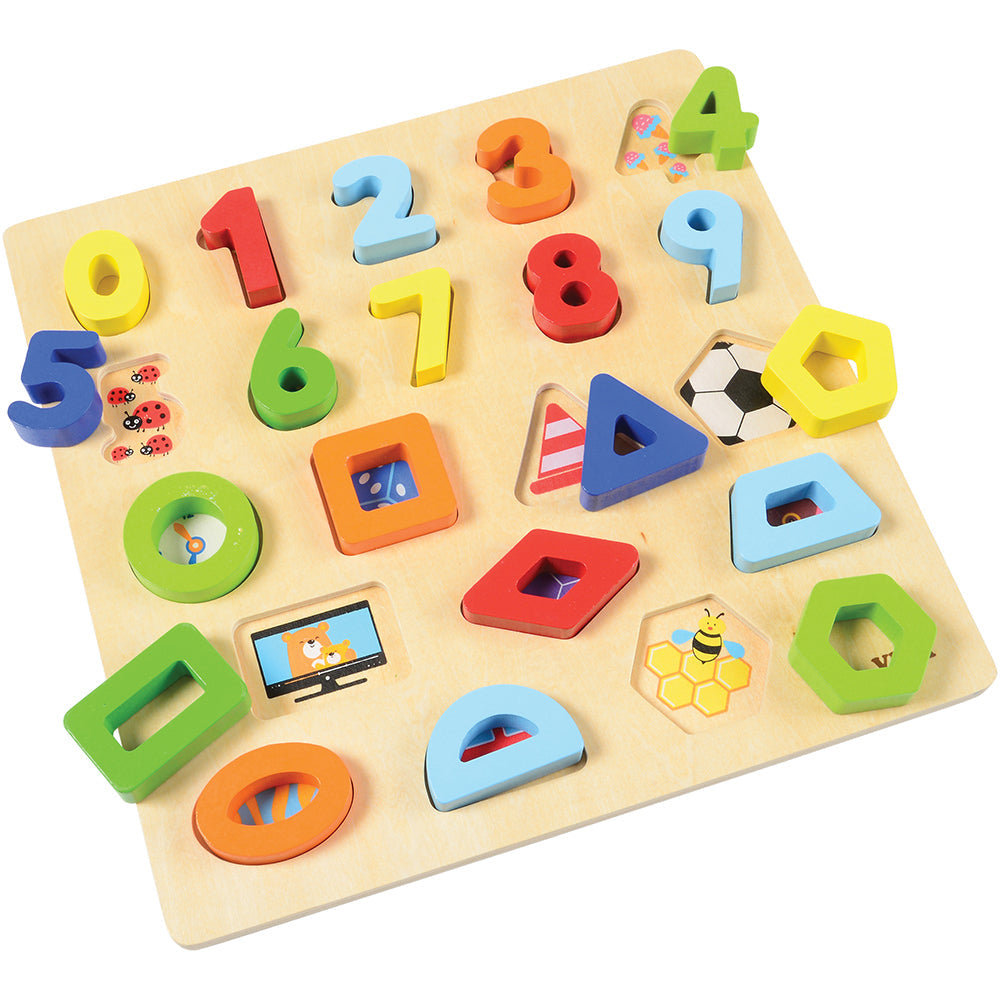Numbers & Shapes Block Puzzle