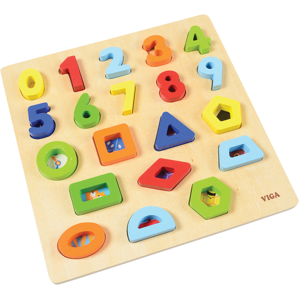 Numbers & Shapes Block Puzzle