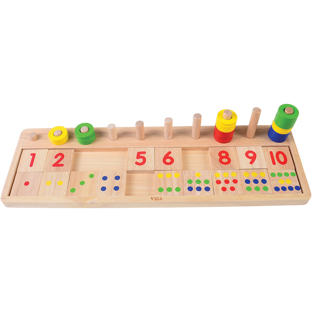 Count & Match Numbers Board - 83 Pieces