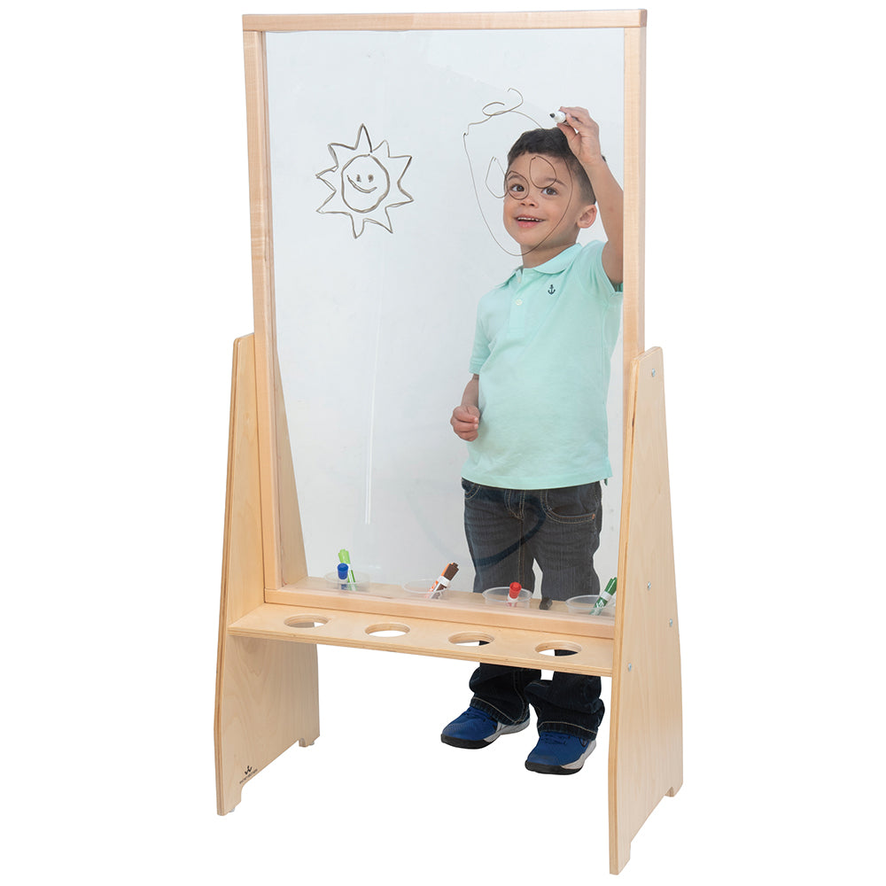 Clear-View Art Easel