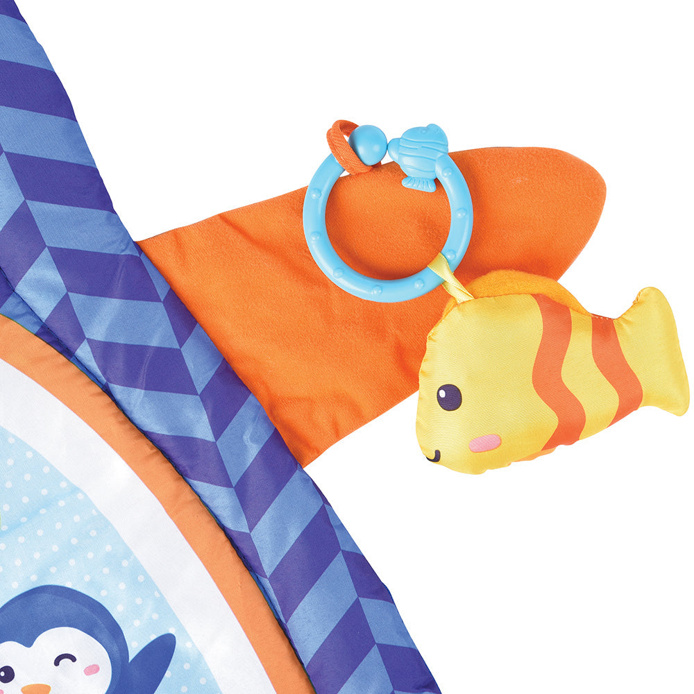 Penguin Tummy Time Playmat