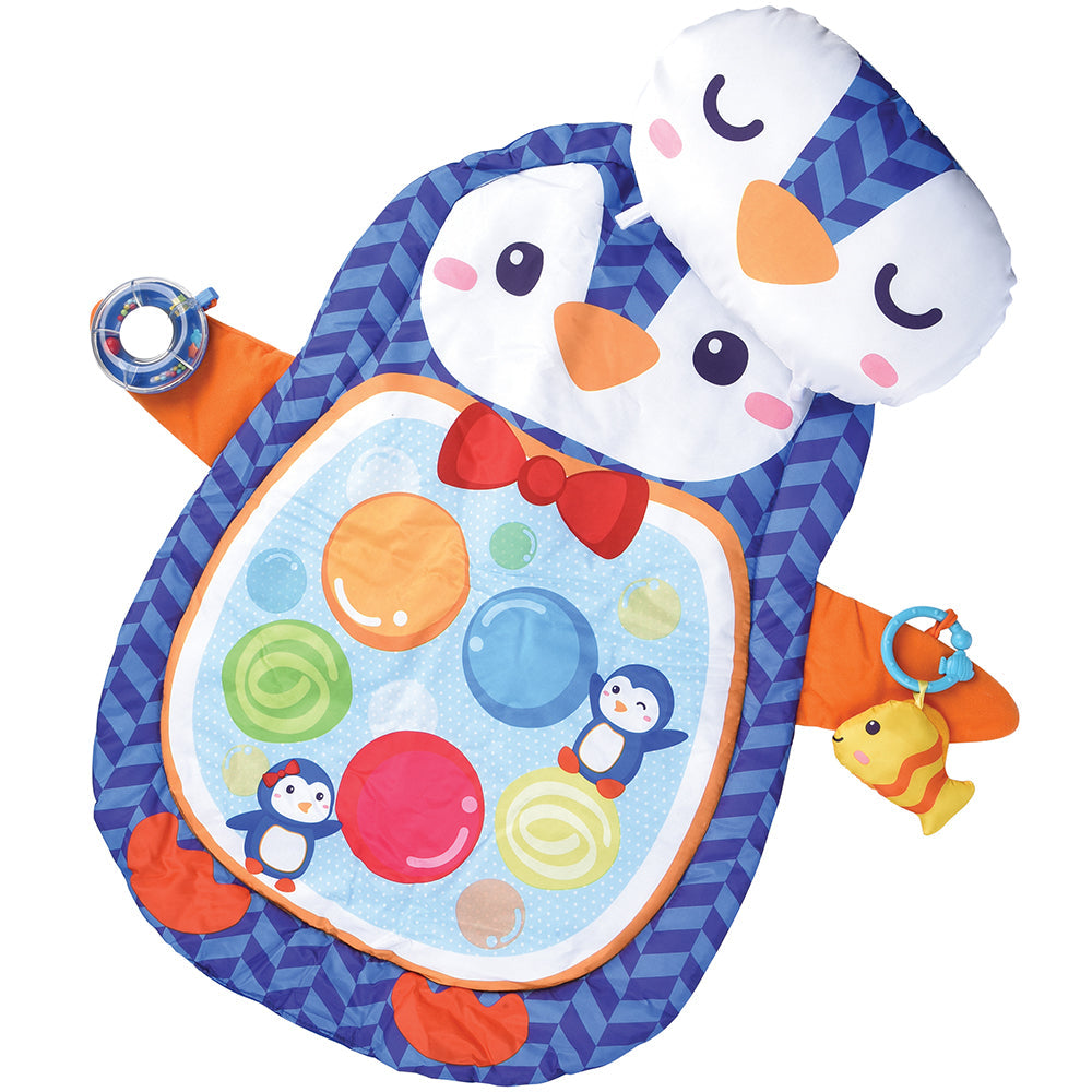 Penguin Tummy Time Playmat