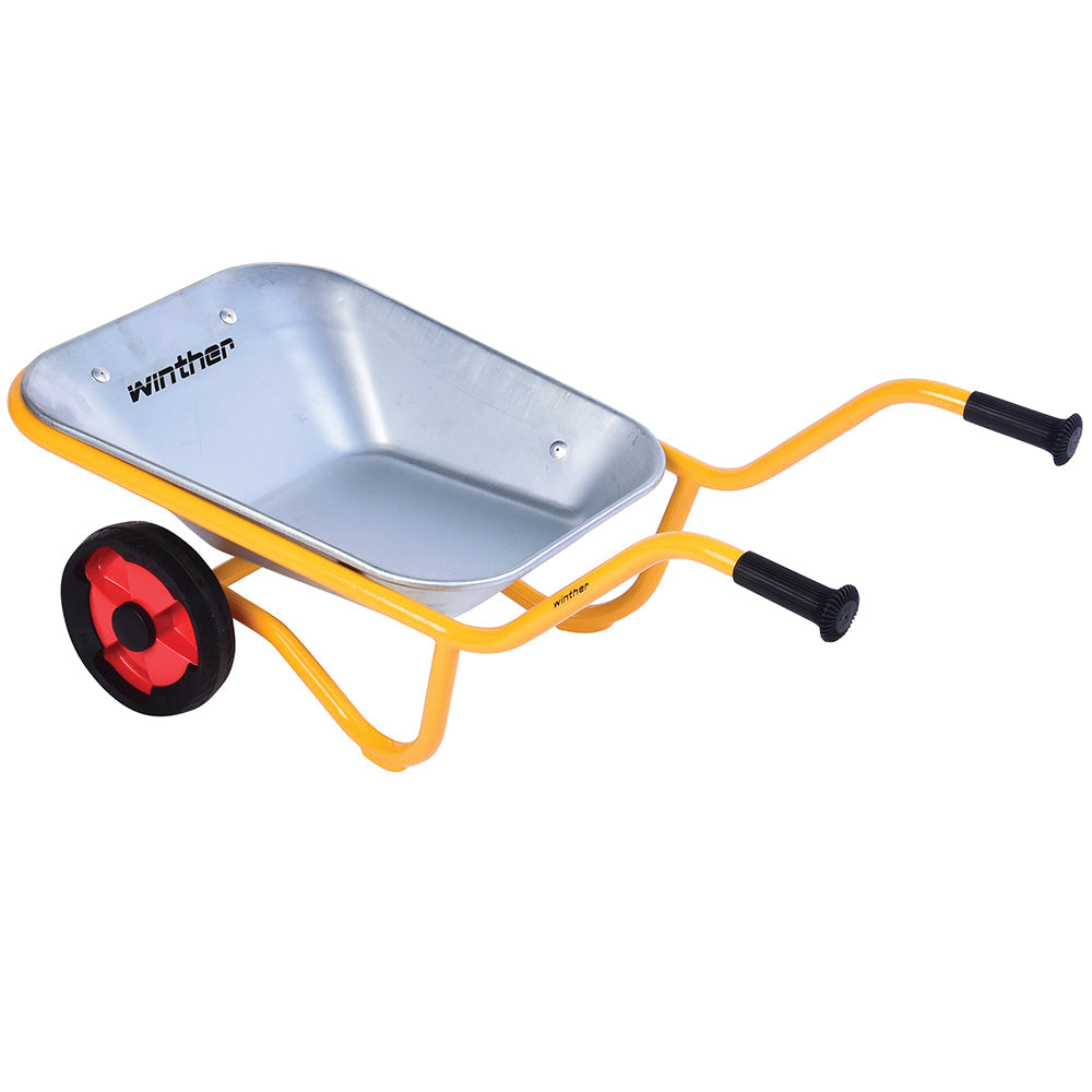 Winther's Heavy-Duty Steel Wheelbarrow for Toddlers