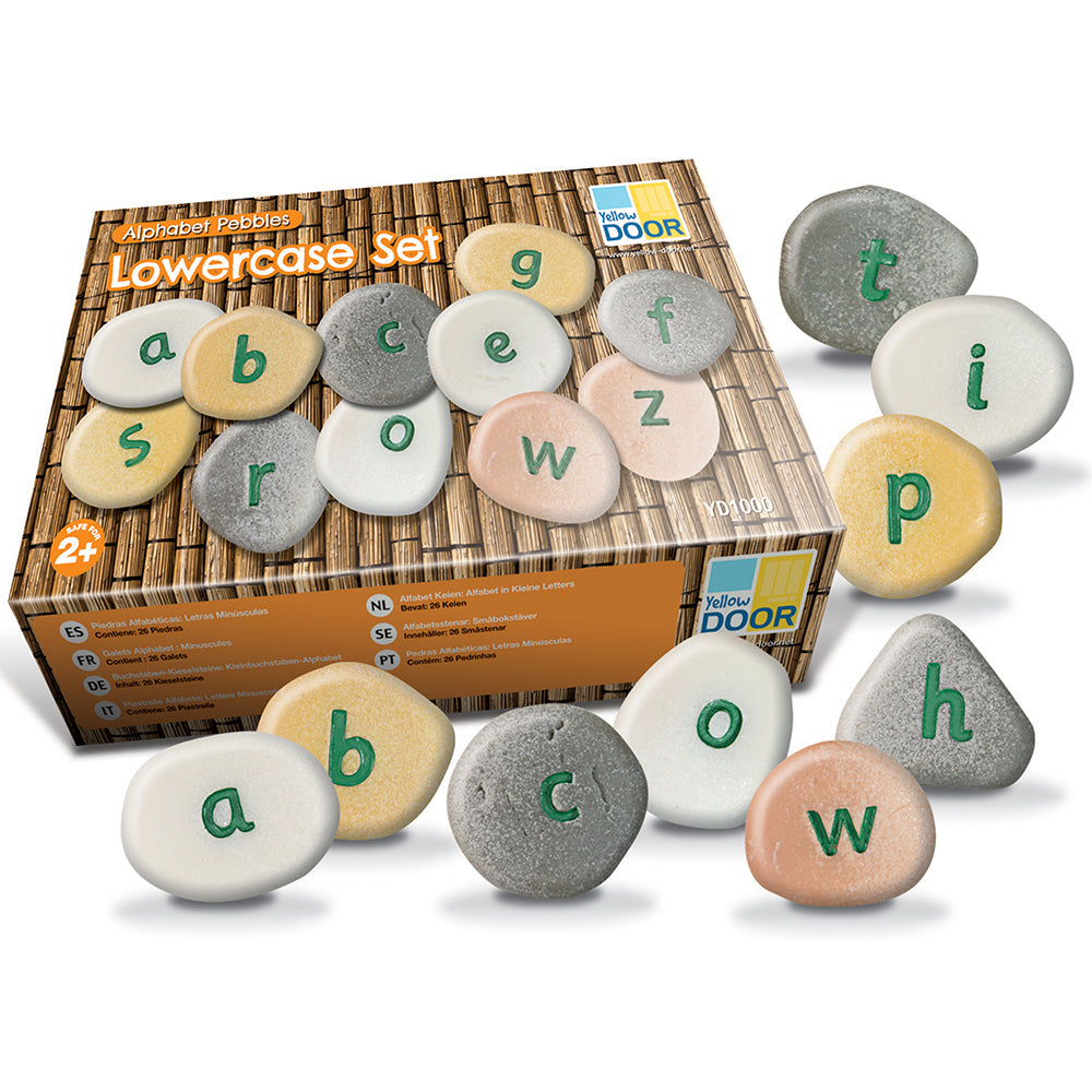 Lowercase Alphabet Pebbles