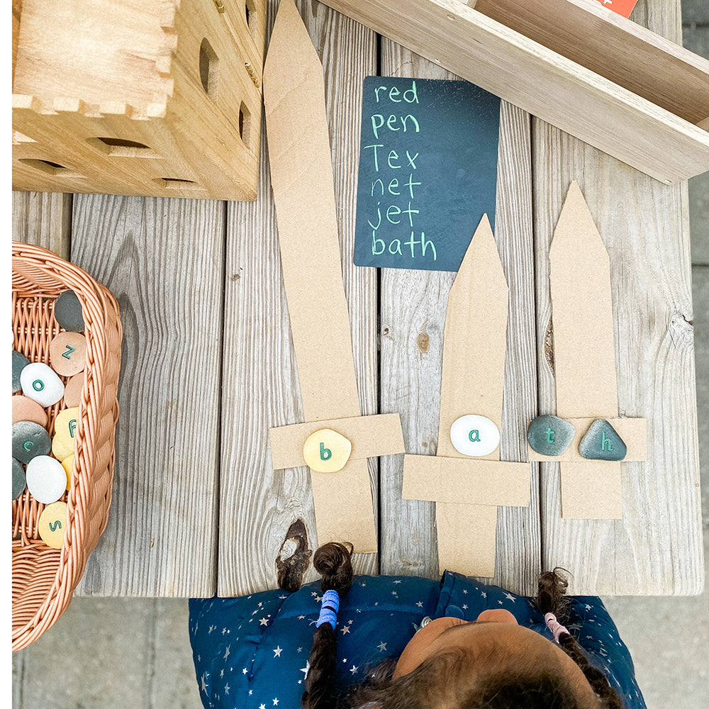 Word Creation with Letter Stones