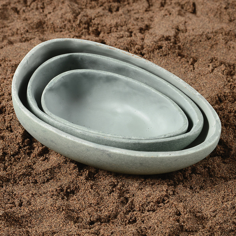 Layered Rustic Stone Scoops
