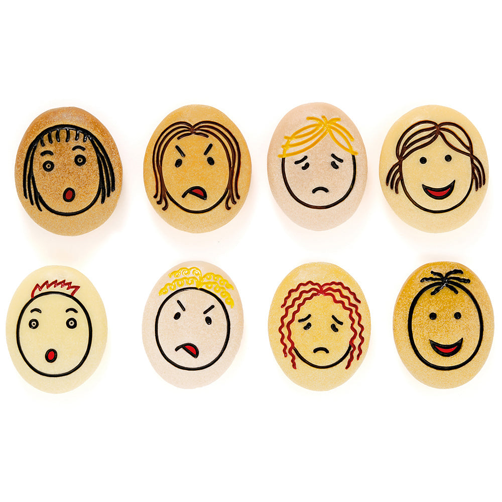 Set of 8 Emotion Sensory Stones