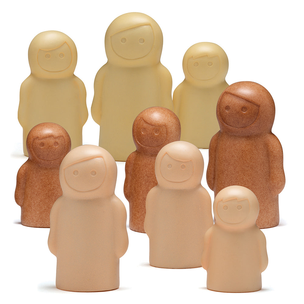 Yellow Door® Global Family Stone Figures - 9 PC