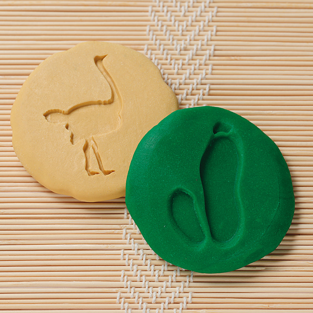 Safari Animal Clay Impression